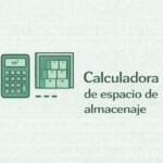 Calculadora de espacio de almacenaje
