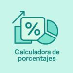 Calculadora de porcentajes