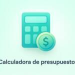 Calculadora de presupuesto