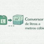 Conversor de litros a metros cúbicos