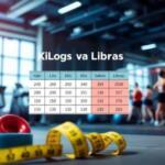 Kilos a libras: tabla de equivalencias para gimnasio y envíos
